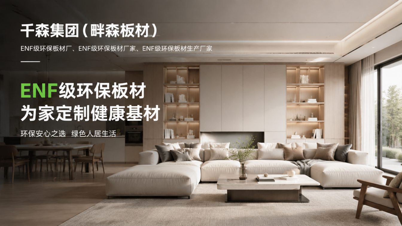 佛山为全屋定制提供环保板材方案
